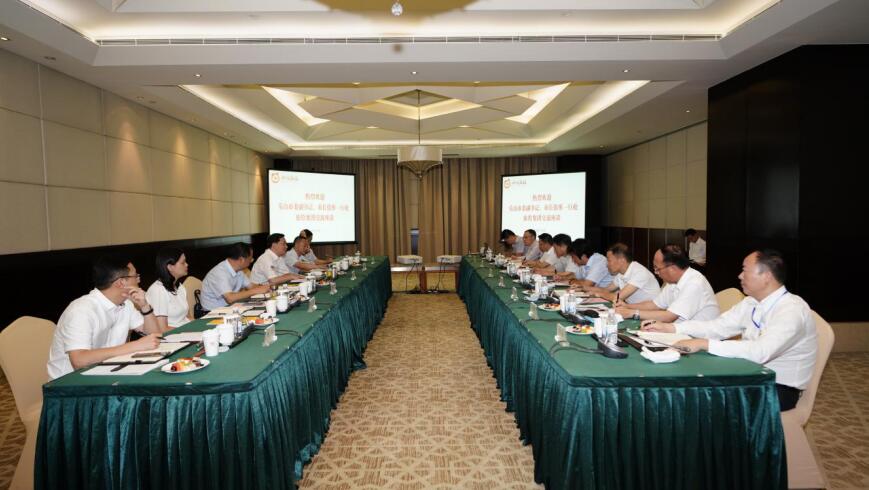 任丁董事长会见乐山市委副书记、市长张彤一行